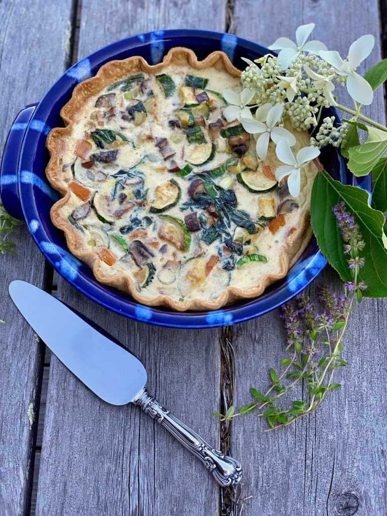 Summer Vegetable Quiche