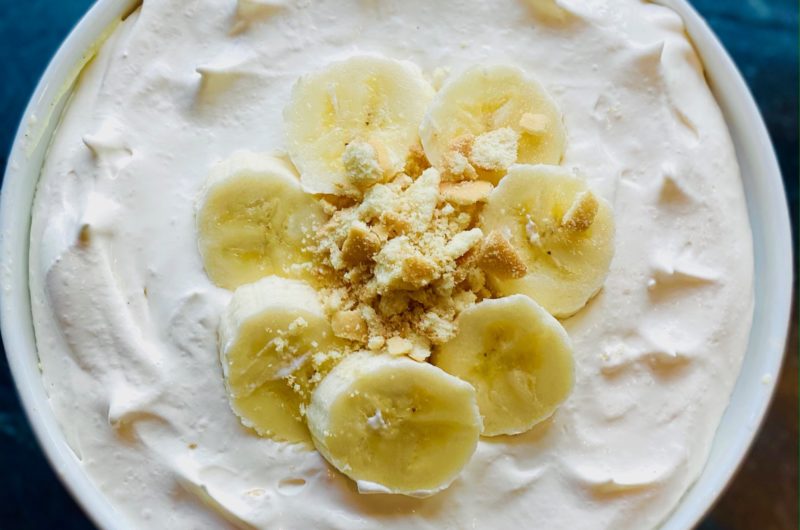 The Very Best Southern Banana Pudding with Fresh Whipped Cream