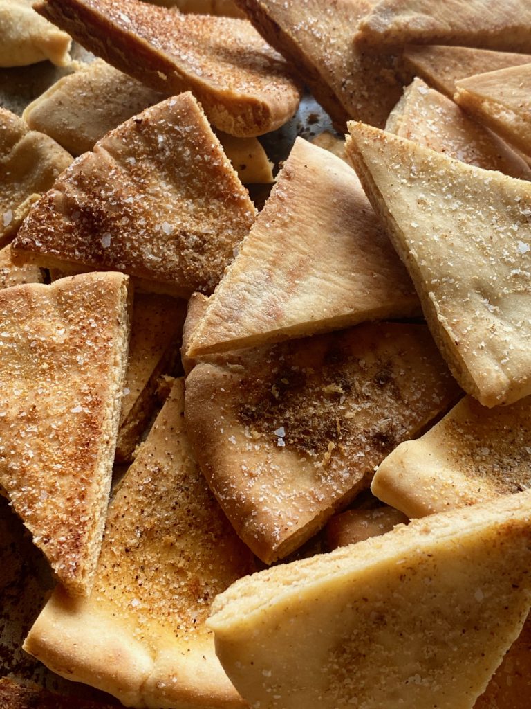 The Basics: How to make 5 Ingredient Homemade Pita Chips