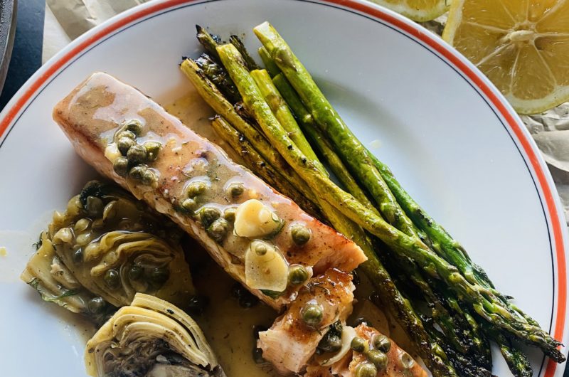 Effortless Elegance: The Ultimate Simple Salmon Piccata Recipe- Flawless Flavor in Minutes!