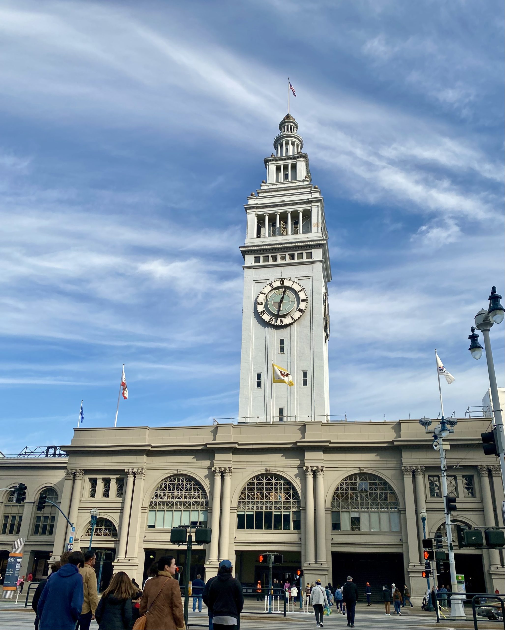 A tower from the Ferry building