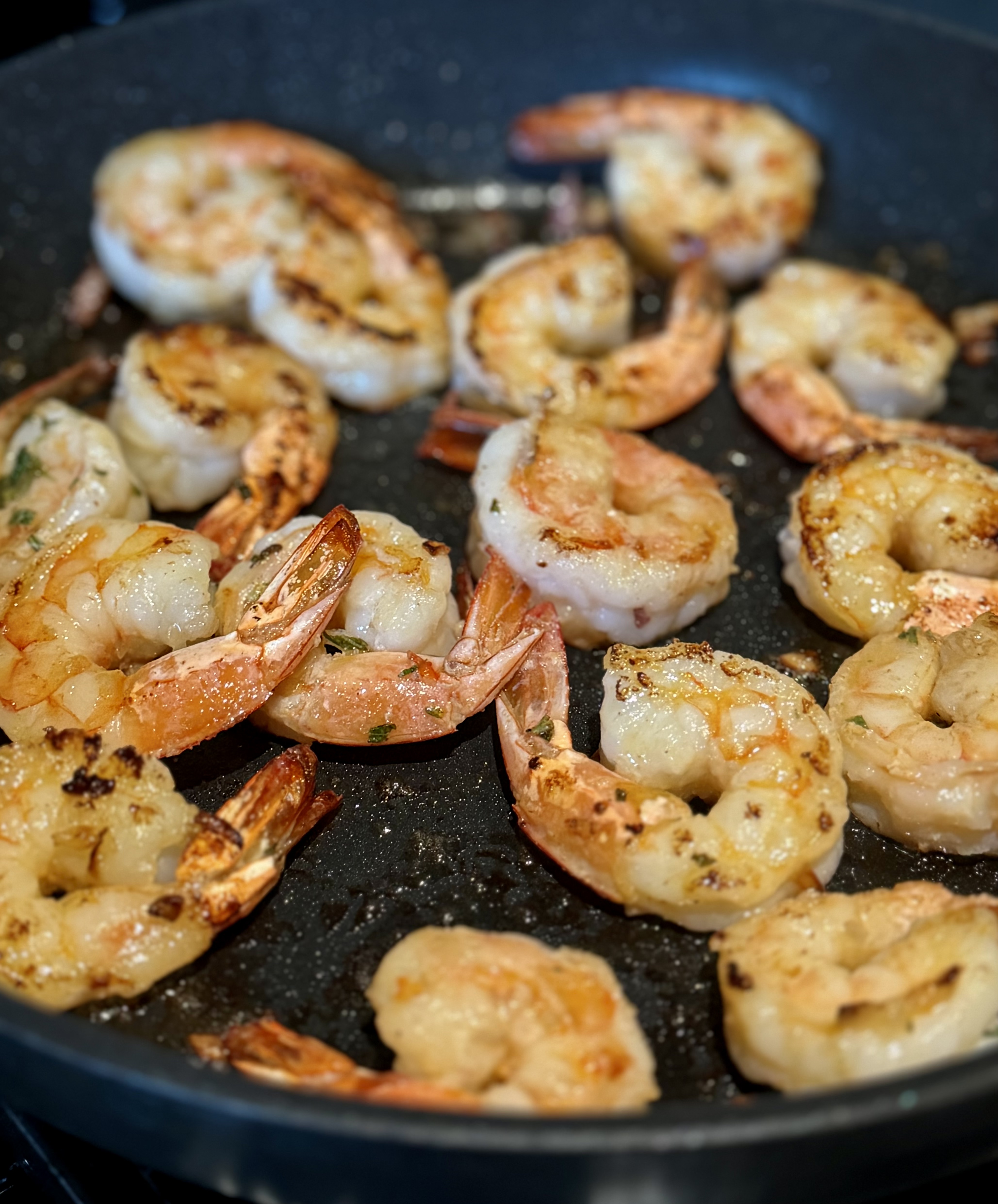 Pan Seared Shrimp - Pine & Palm Kitchen